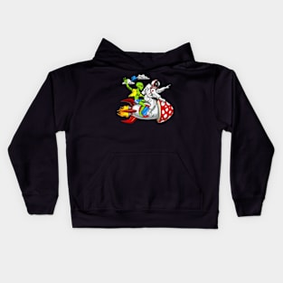 Space Psychonauts Trip Kids Hoodie